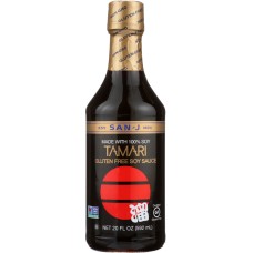 SAN J: Sauce Soy Tamari Black Label, 20 oz