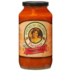 PAESANA: Sauce Marinara Premium Organic, 25 oz