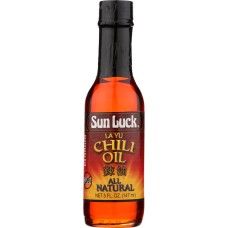 SUN LUCK: La Yu Chili Oil, 5 oz