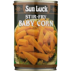 SUN LUCK: Stir Fry Baby Corn, 15 oz
