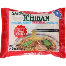 SAPPORO ICHIBAN: Original Japanese Style Noodles, 3.5 oz