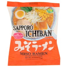 SAPPORO: Noodle Miso Ramen, 3.5 oz