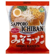SAPPORO: Noodle Miso Ramen, 3.5 oz