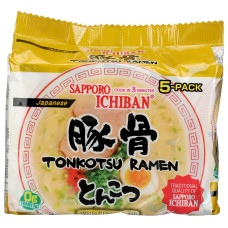 SAPPORO: Ramen Ichi Tonkotsu 5Pk, 18.5 oz