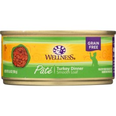 WELLNESS: Adult Turkey Cat Food, 5.5 oz