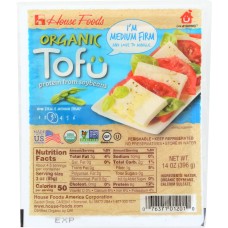 HOUSE FOODS: Organic Tofu Medium Firm, 14 oz