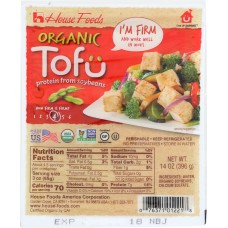 HOUSE FOODS: Organic Firm Tofu, 14 oz