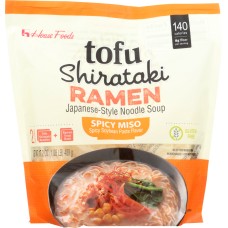 HOUSE FOODS: Tofu Shirataki Ramen Noodle Soup Spicy Miso, 17.2 oz