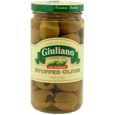 GIULIANO: Jalapeno Stuffed Olives, 7 oz