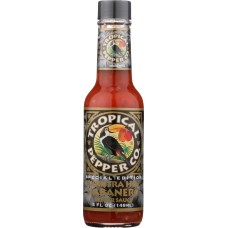 TROPICAL PEPPER: Xxxxtra Hot Habnero Pepper Sauce, 5 oz