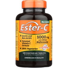 AMERICAN HEALTH: Ester-C with Citrus Bioflavonoids 1000 mg,  120 Vegetarian Tablets