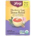 YOGI TEAS : Tea Blbrry Sge Strss Rlf, 16 bg