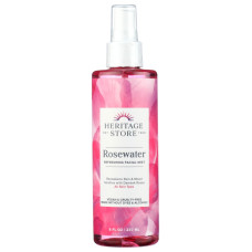 HERITAGE: Rose Water with Atomizer, 8 oz