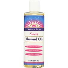 HERITAGE: Oil Sweet Almond, 8 oz