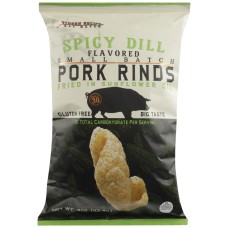 SOUTHERN RECIPE SMALL BATCH: Pork Rind Spicy Dill, 4 oz