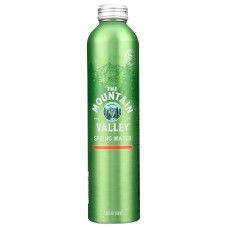 MOUNTAIN VALLEY: Water Spring In Aluminum, 25.36 fo