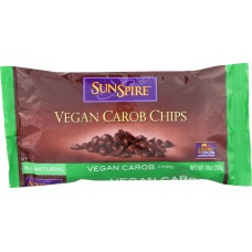 SUNSPIRE: Carob Chips All Natural, 10 oz