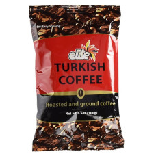 ELITE: Ground Roasted Turkish Coffee, 3.5 oz ELITE: Ground Roasted Turkish Coffee, 3.5 oz