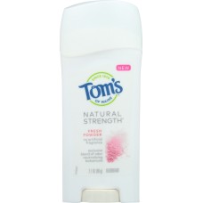 TOMS OF MAINE: Fresh Powder Natural Strength Deodorant, 2.1 oz