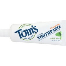 TOMS OF MAINE: Toothpaste Flouride Whitening Fresh Mint, 3 oz