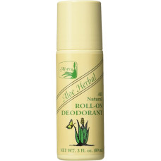 ALVERA: All Natural Roll-On Deodorant Aloe Herbal, 3 oz