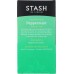 STASH TEA: Premium Peppermint Herbal Tea Caffeine Free 20 Tea Bags, 0.7 oz