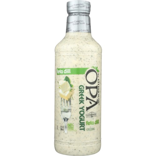 LITEHOUSE OPA Feta Dill Greek Yogurt Dressing, 32 oz