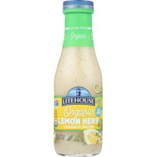 LITEHOUSE: Organic Lemon Herb Vinaigrette Dressing, 11.25 fl oz