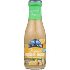 LITEHOUSE: Organic Ginger with Honey Dressing, Sauce and Marinade, 11.25 fl oz