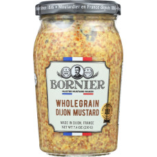 BORNIER: Whole Grain Dijon Mustard, 7.4 oz