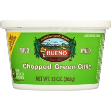 BUENO: Chopped Green Chile Mild, 13 oz