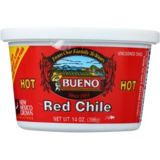 BUENO: Red Chile Hot Puree, 14 oz