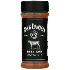 JACK DANIELS: Ssnng Rub Bbq Beef, 5 oz