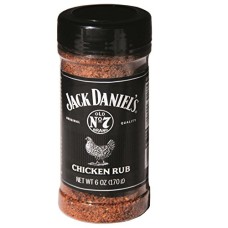 JACK DANIELS: Seasoning Rub Chicken, 6 oz