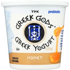 THE GREEK GODS: Honey Greek-Style Yogurt, 24 oz