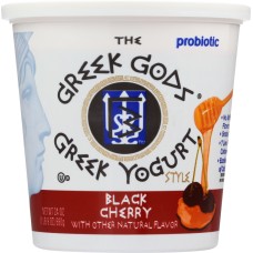 THE GREEK GODS: Black Cherry Greek-Style Yogurt, 24 oz