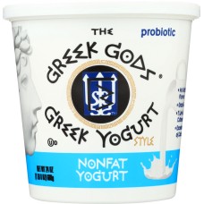 THE GREEK GODS: Plain Nonfat Greek-Style Yogurt, 24 oz