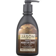 JASON: Wash Men All One Mountain Spice, 30 oz