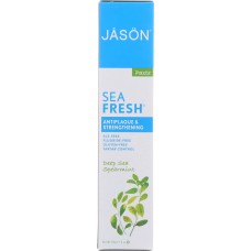 JASON: Sea Fresh Antiplaque & Strengthening Toothpaste Deep Sea Spearmint, 6 oz