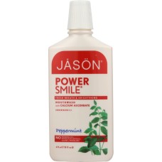 JASON: PowerSmile Mouthwash Brightening Peppermint, 16 oz