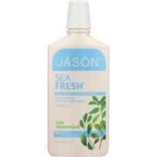 JASON: Sea Fresh Mouthwash Sea Spearmint, 16 oz