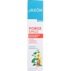 JASON: Toothpaste Powersmile Vanilla Mint. 6 oz
