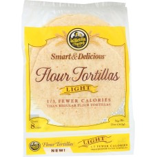 LA TORTILLA FACTORY: Light Flour Tortillas, 11 oz