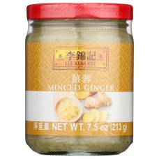 LEE KUM KEE: Minced Ginger, 7.5 oz