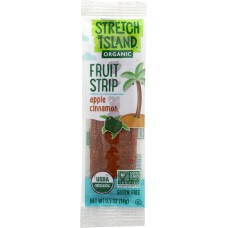 STRETCH ISLAND: Cinnamon Apple Organic Fruit Strips, 0.5 oz