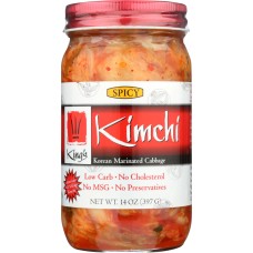 KINGS GOURMET: Spicy Kimchi, 15 oz