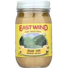 EAST WIND: Nut Butter Organic Tahini, 16 oz