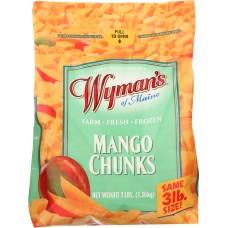 WYMANS: Mango Chunks, 3 lb