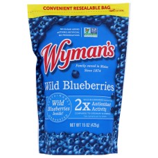 WYMAN'S: Fresh Frozen Wild Blueberries, 15 oz