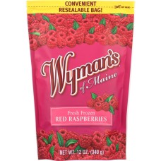 WYMANS: Red Raspberries, 12 oz